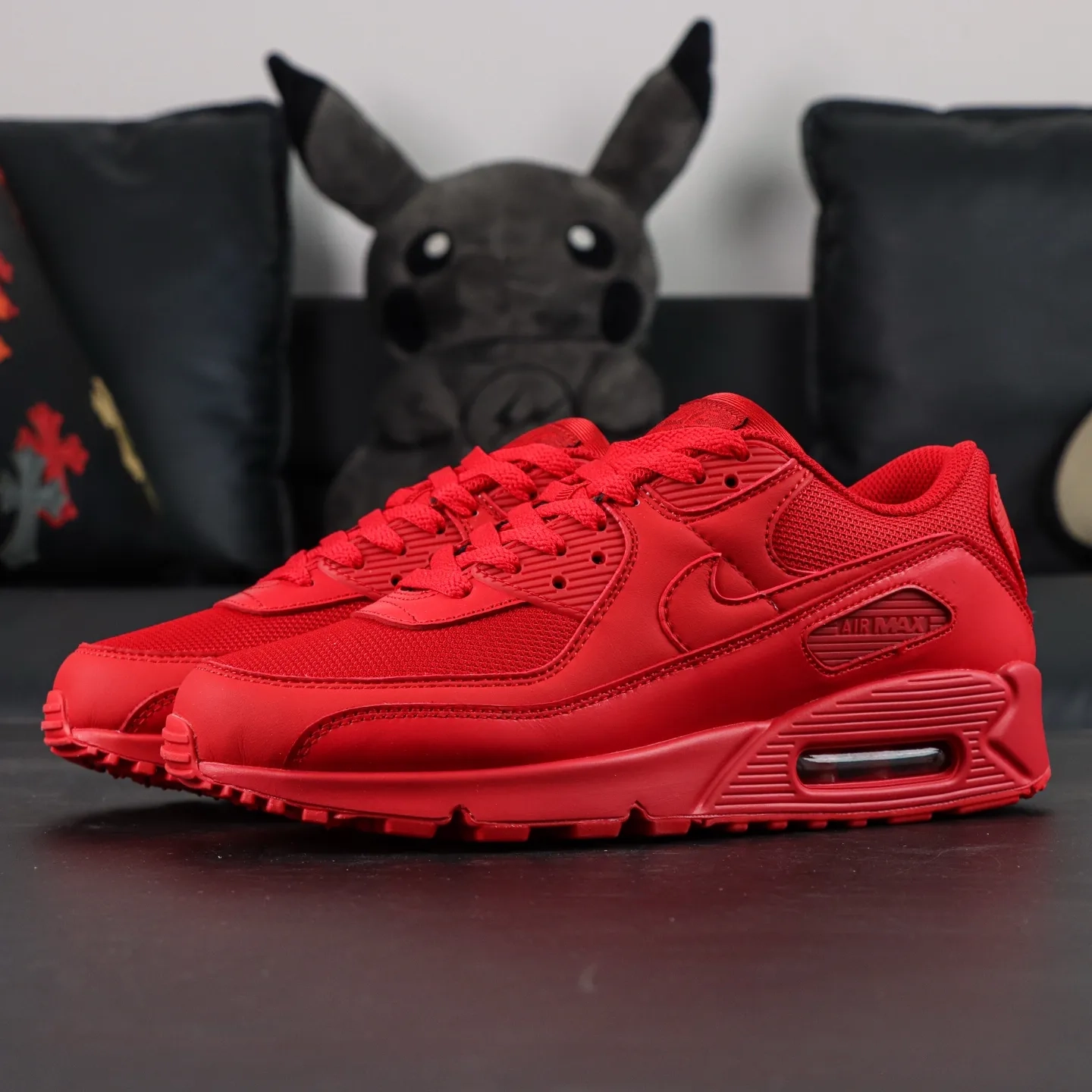 Air Max 90 Triple Red Mens Shoes - etkick reps au