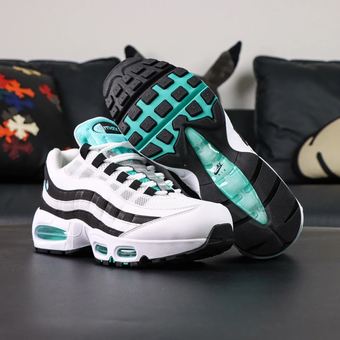 Air Max 95 OG White and Black - etkick reps au