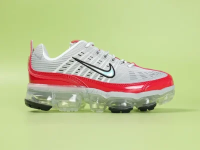 Air Vapormax 360 Running Shoes Red Gray White - etkick reps au