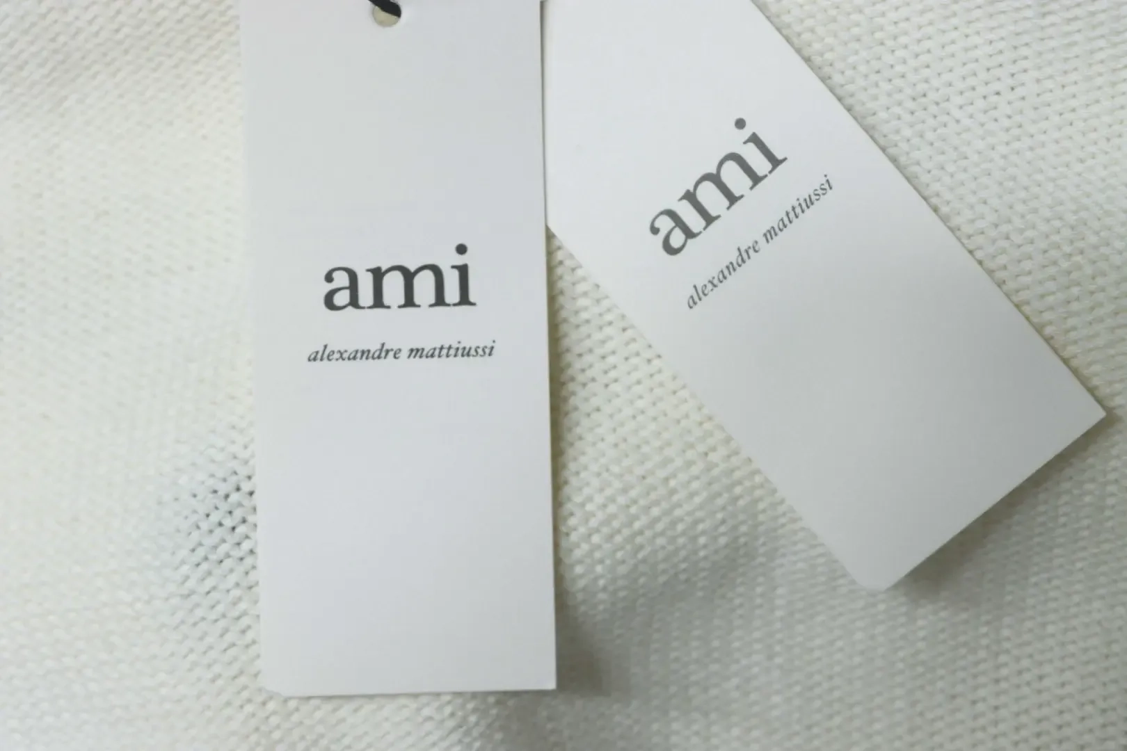 Ami 21Fw Cardigan With Heart Embroidery And Micro Logo - etkick reps au