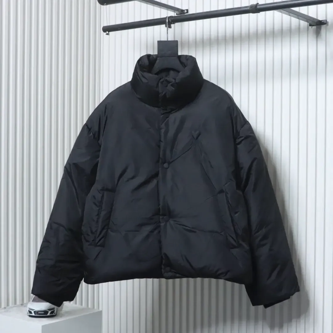 Ami 25Fw Down Jacket With Heart Embossing - etkick reps au