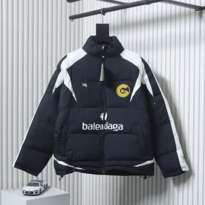Balenciaga BLCG 24FW 10 Patchwork Football Training Jacket - etkick reps au