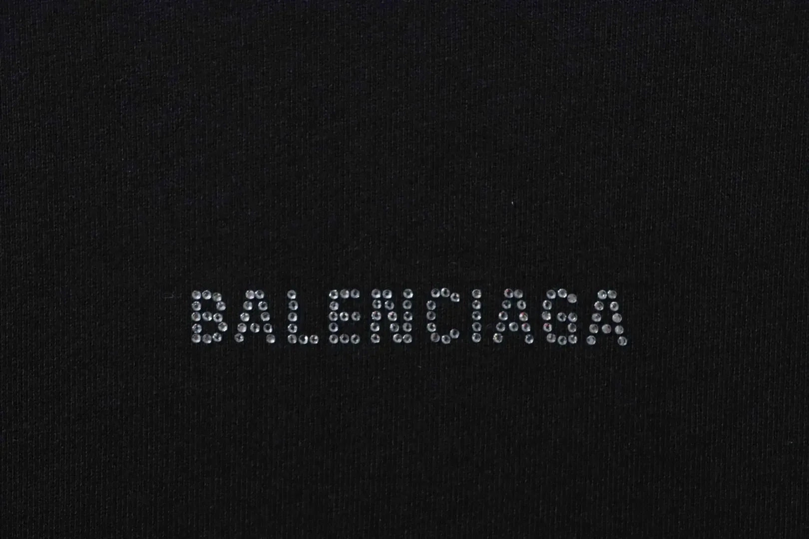 Balenciaga Hoodie With Rhinestone Embroidery - etkick reps au
