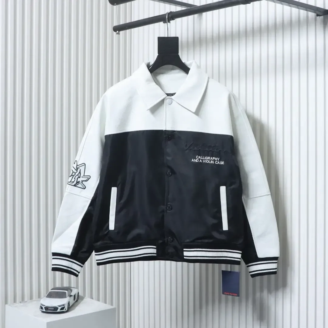 Baseball Jacket With Color Block Patternd - etkick reps au