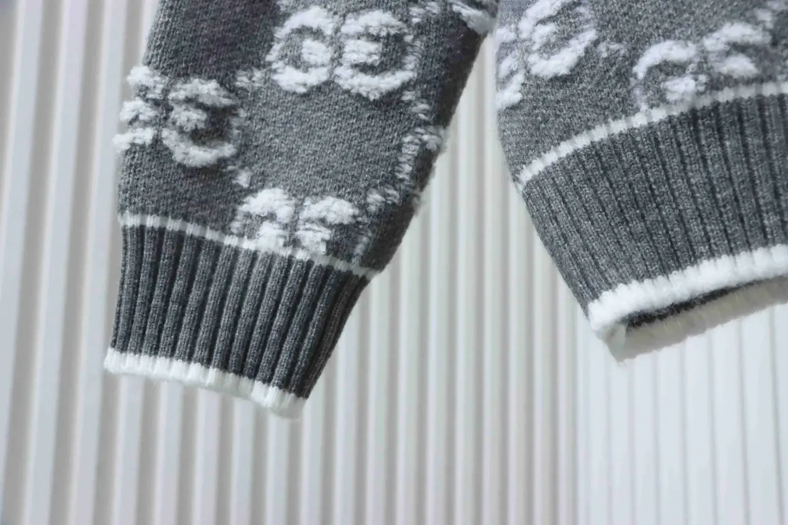 Cardigan With All Over Jacquard Logo And Zipper - etkick reps au