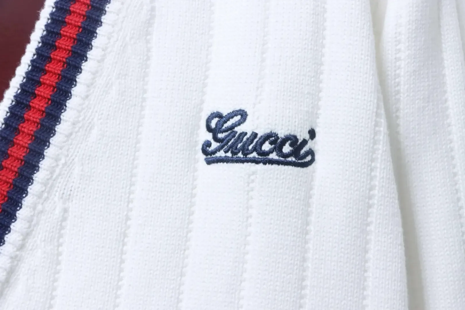 Cardigan With Embroidered Signature Letter - etkick reps au
