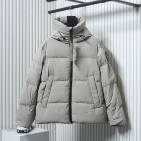 Down Jacket With Hood From Black Label