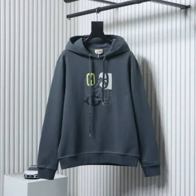 Hoodie With Leather Logo - etkick reps au