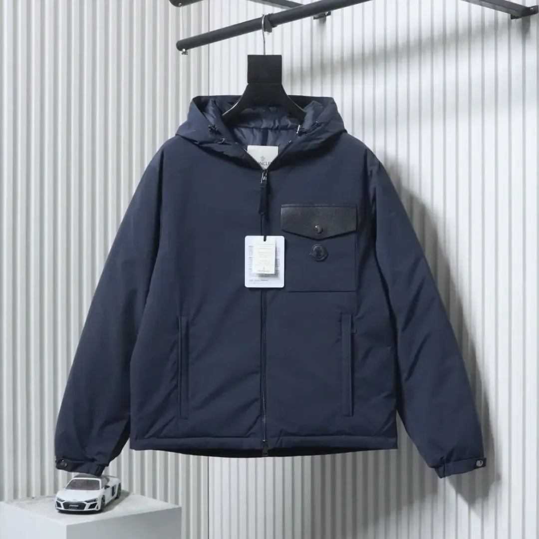 Moncler 25FW Pocket Logo Hooded Down Jacket - etkick reps au