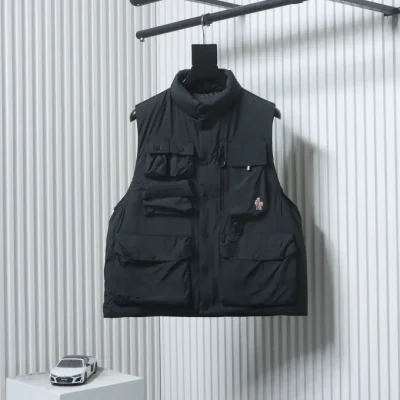 Moncler Down Vest With Multiple Pockets - etkick reps au