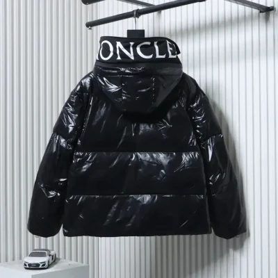 Moncler Genius Down Jacket With Hood And Letter Print - etkick reps au