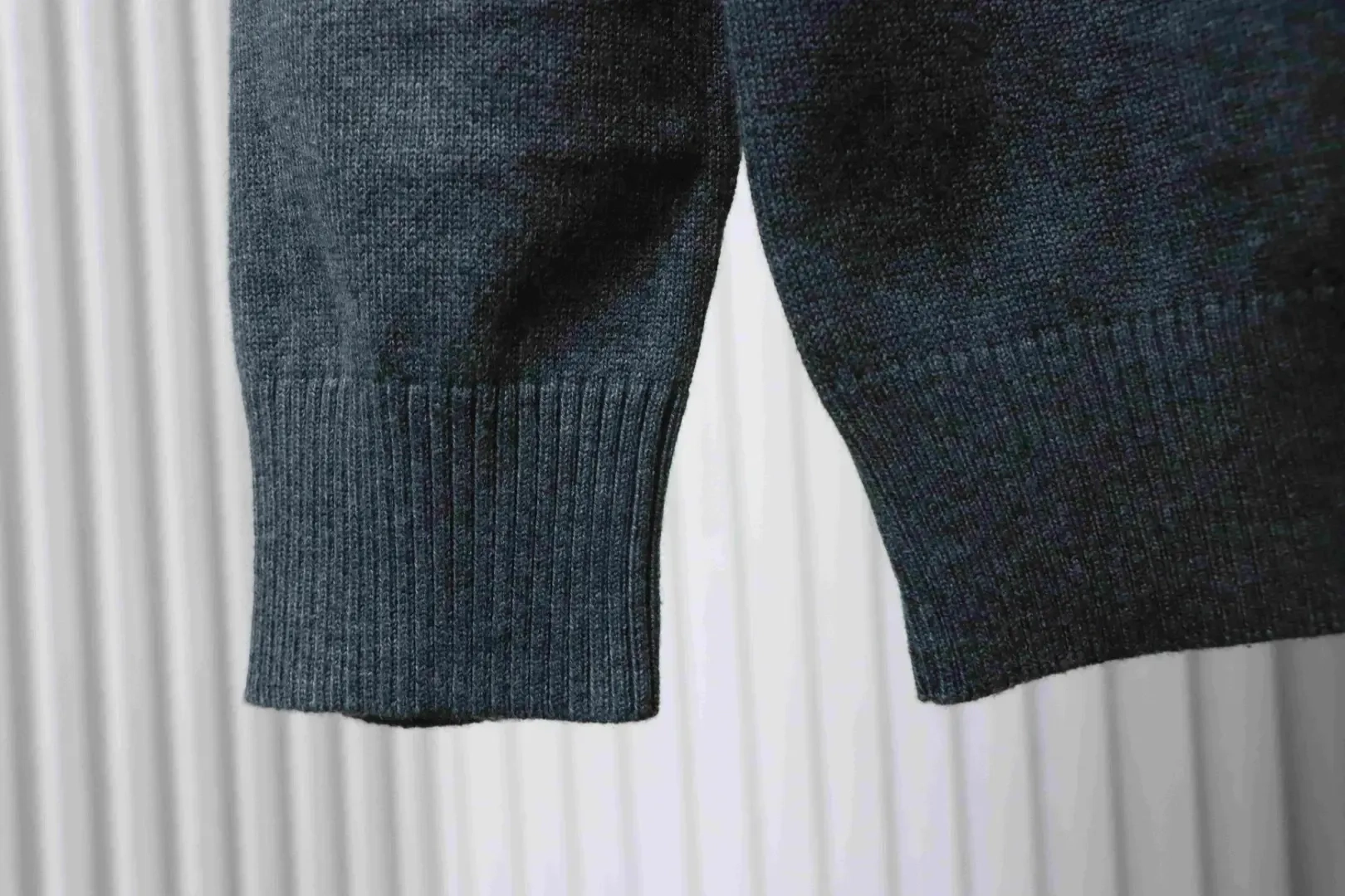 Moncler Mc Knit Sweater With Small Logo And Half Zipper XXL - etkick reps au