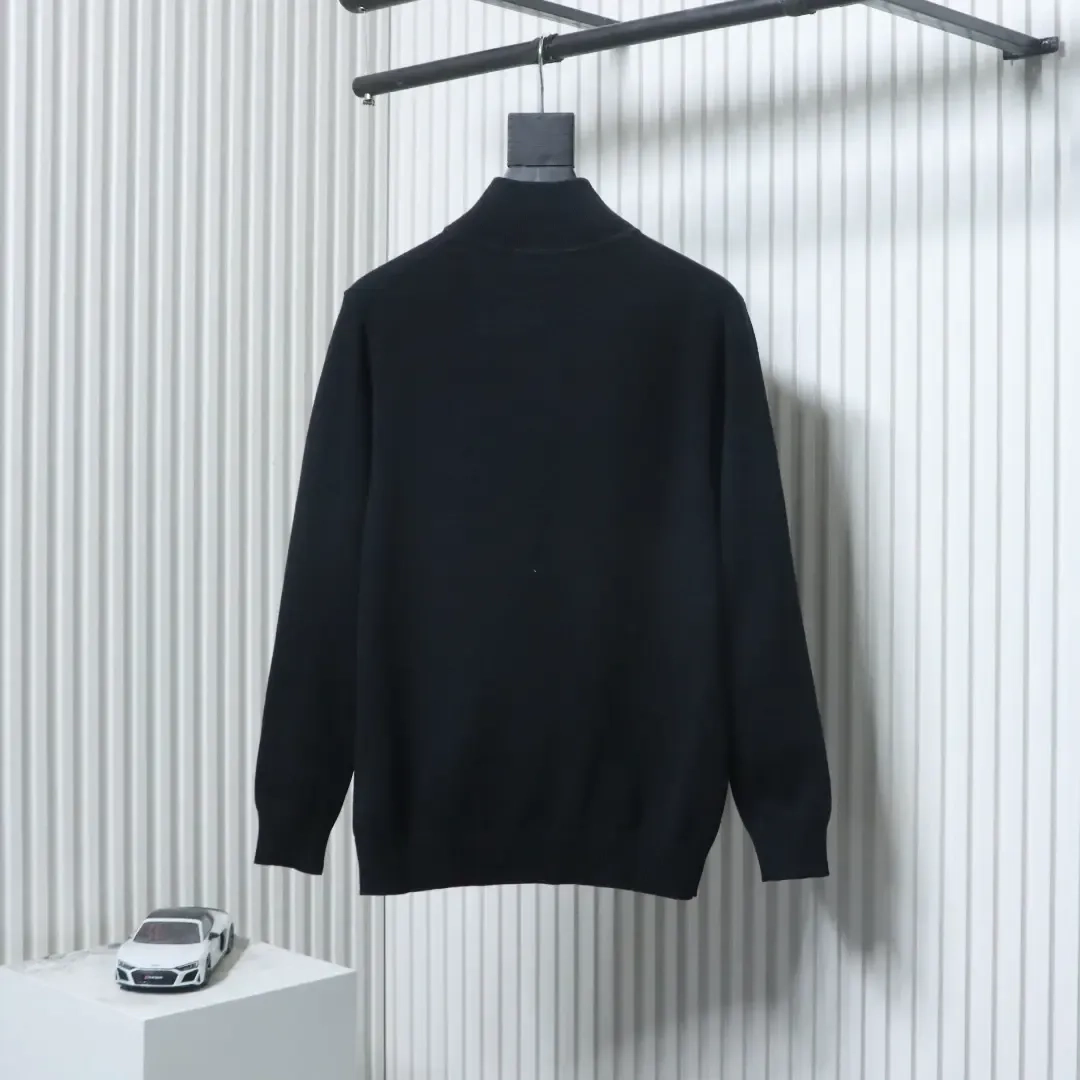 Moncler Mc Knit Sweater With Small Logo And Half Zipper XXL - etkick reps au