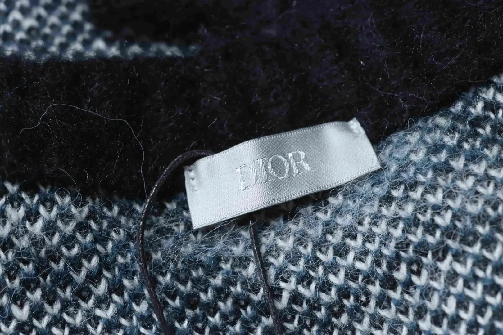 Monogrammed Jacquard Mohair Cardigan - etkick reps au