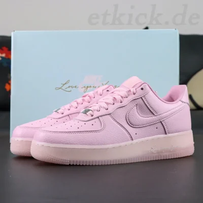 NOCTA x Nike Air Force 1 Certified Lover Boy Leather Classic Drake Collaboration Pink
