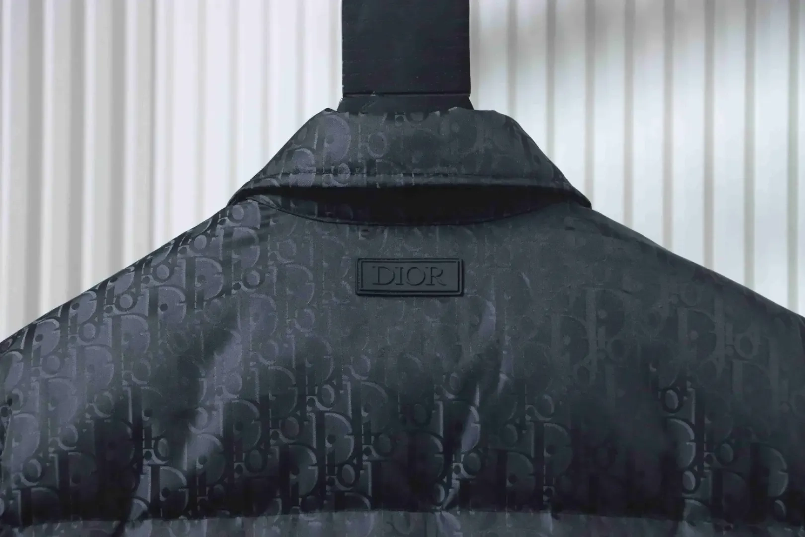 New Down Jacket With Monogrammed Jacquard Fabric Collar - etkick reps au