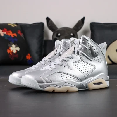 PSG x Jordan Air Jordan 6 PSG 2026 Liquid Silver - etkick reps au