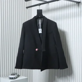 Pink Suit With Floral Pattern