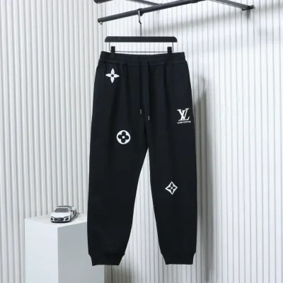 Trousers With Monogram Logo Embroidery - etkick reps au