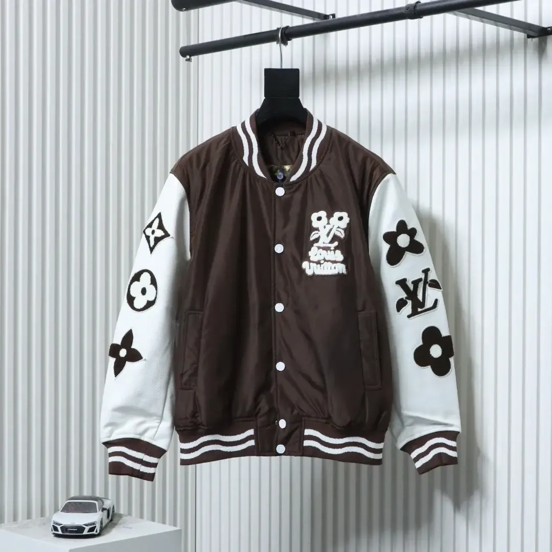 Tyler Collaboration Terrycloth Baseball Jacket With Floral Pattern And Embroidery - etkick reps au
