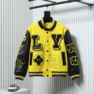 Tyler Collaboration Terrycloth Baseball Jacket With Floral Pattern And Embroidery - etkick reps au