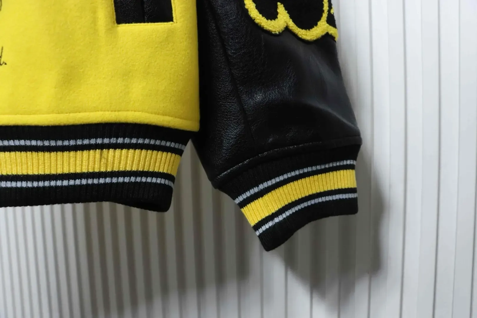 Tyler Collaboration Terrycloth Baseball Jacket With Floral Pattern And Embroidery - etkick reps au