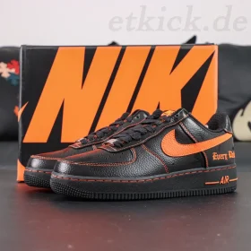 VLONE x Nike Air Force 1 '07 LV8 Low Black and Orange