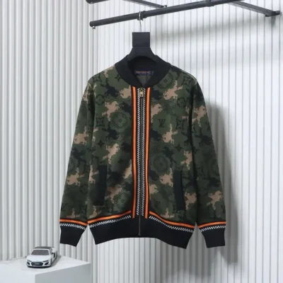 Western Cowboy Jacquard Cardigan With Camouflage Pattern - etkick reps au