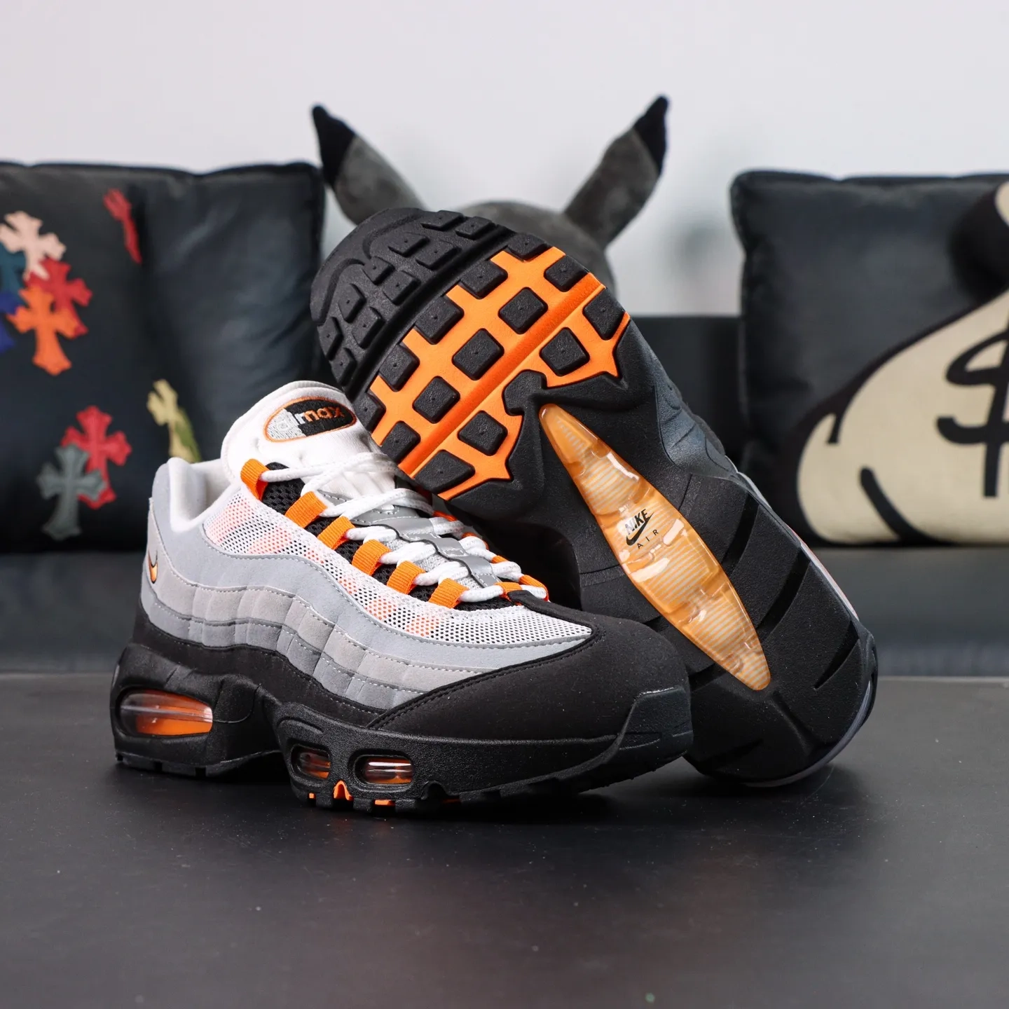 Air Max 95 AND Bright Mandarin - etkick reps au