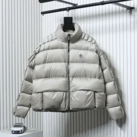 Moncler 3D Quilted Down Jacket With Zipper (Short)