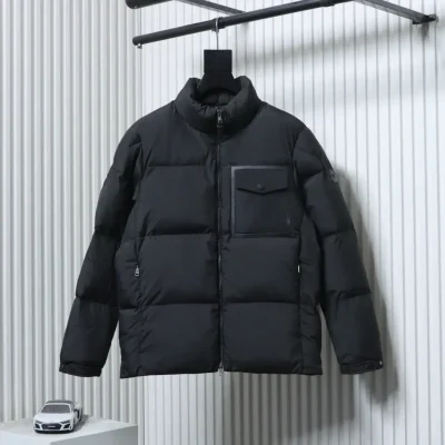Moncler BESBRE down jacket with chest pocket - etkick reps au