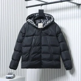 Moncler Down Jacket With Embroidered Logo On The Inner Button Placket New 2021 Model Trendy
