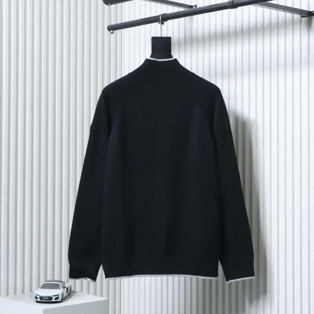 Moncler Logo Turtleneck Sweater With Long Sleeves - etkick reps au