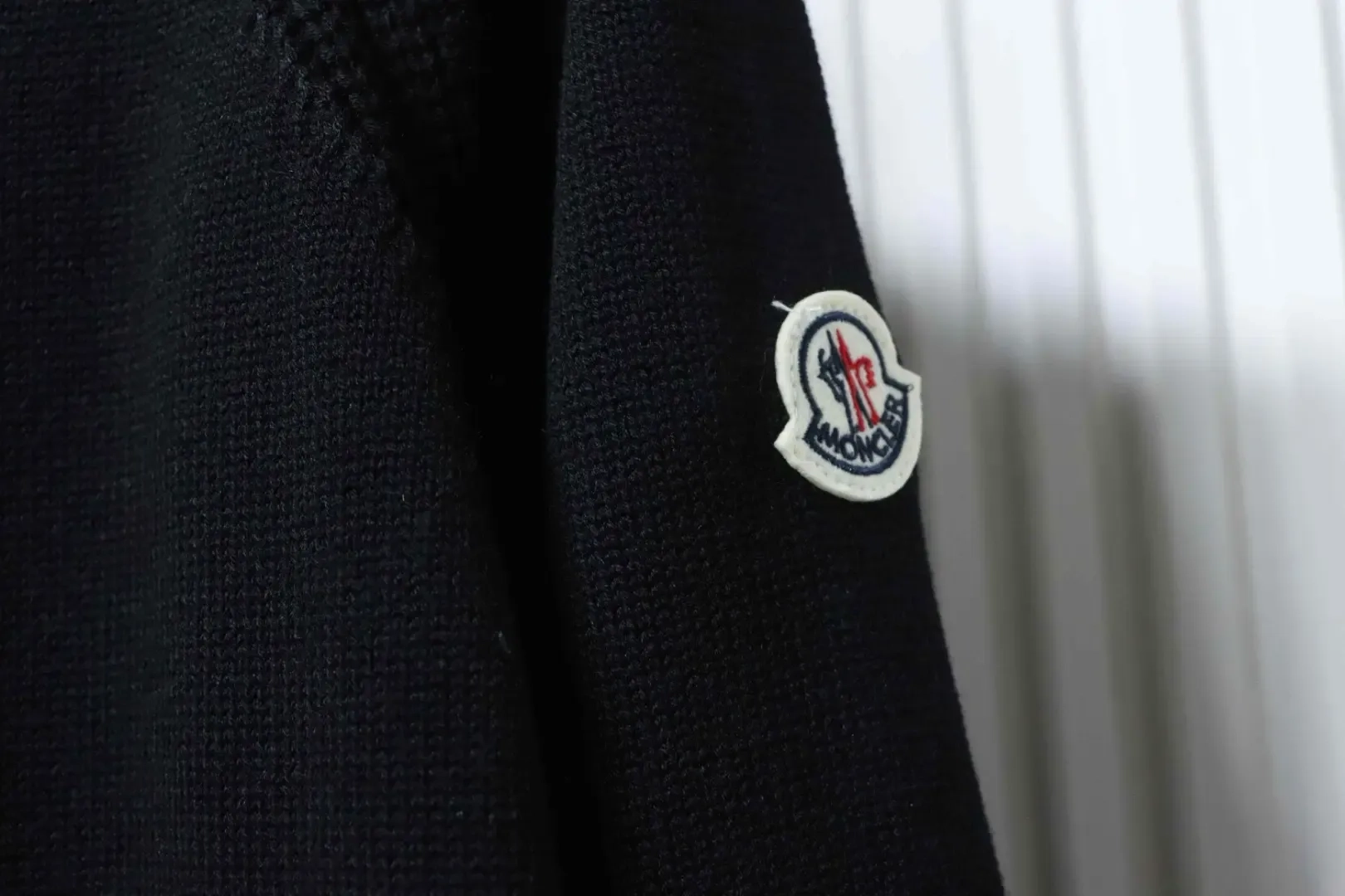 Moncler Logo Turtleneck Sweater With Long Sleeves - etkick reps au