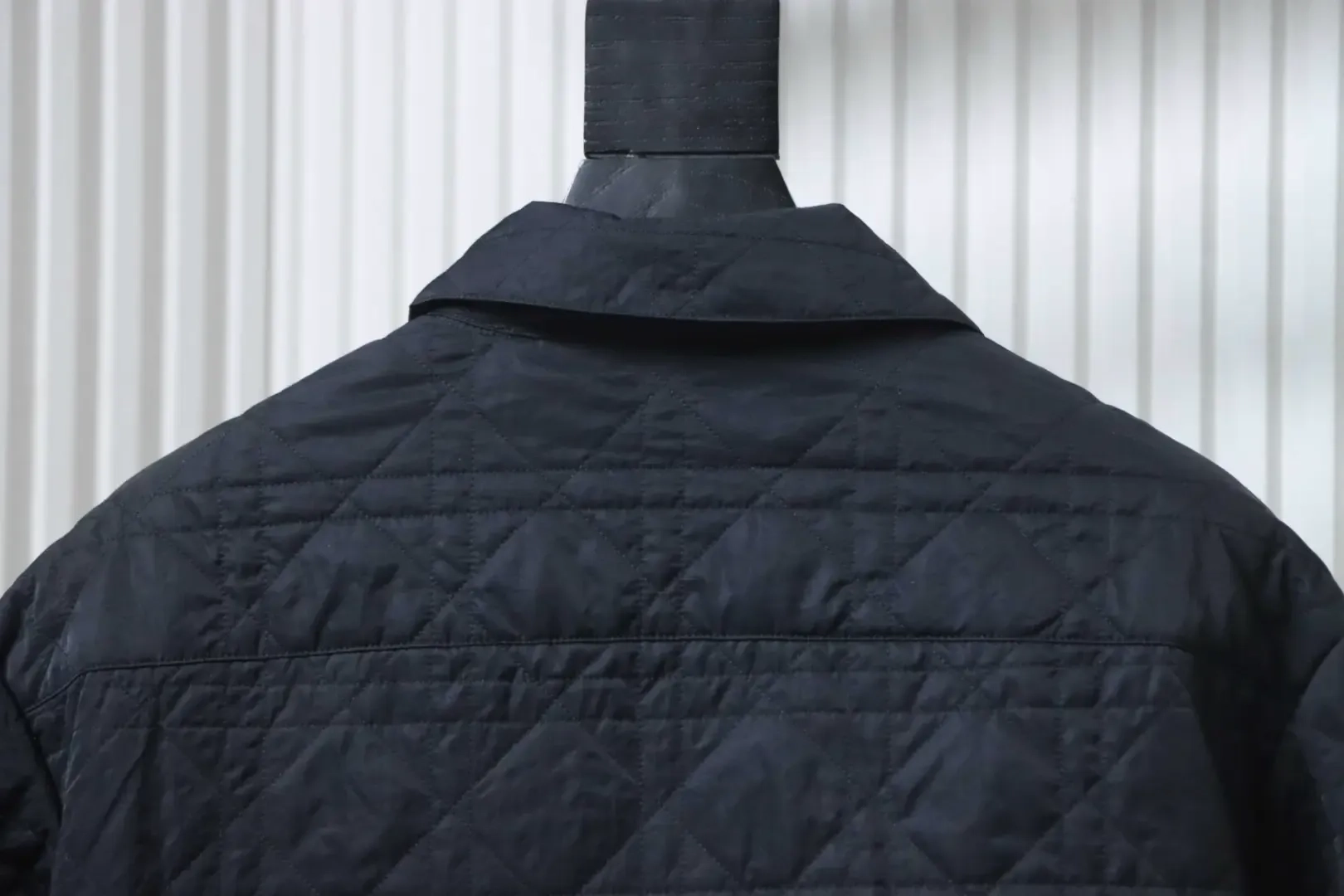 Quilted Cotton Jacket With Pocket Badge - etkick reps au