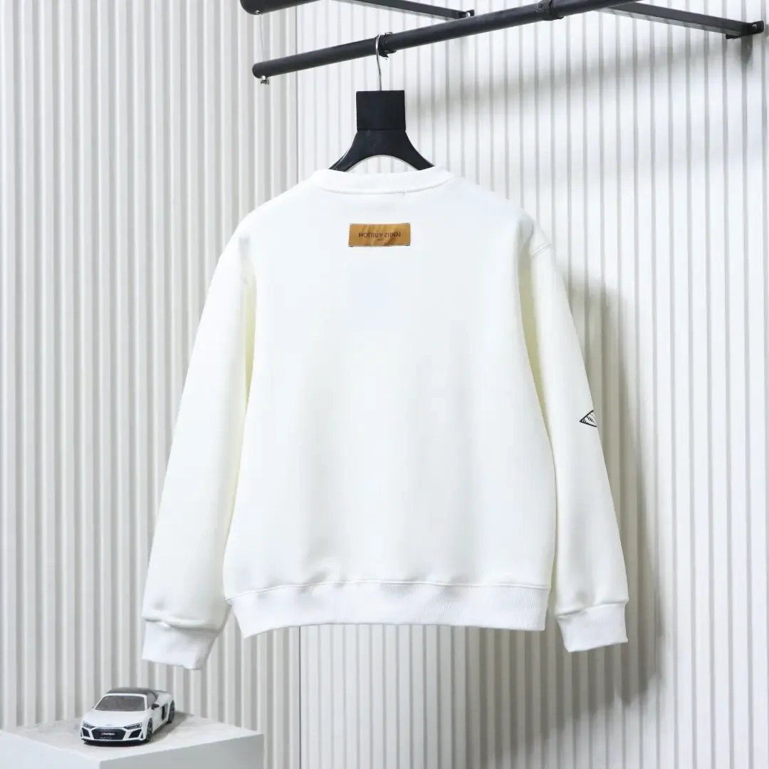 Sweatshirt With Overlapping Logo And Round Neckline - etkick reps au