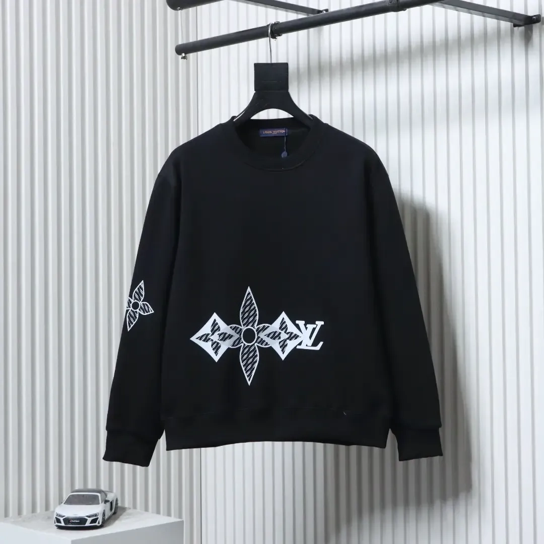 Sweatshirt With Overlapping Logo And Round Neckline - etkick reps au
