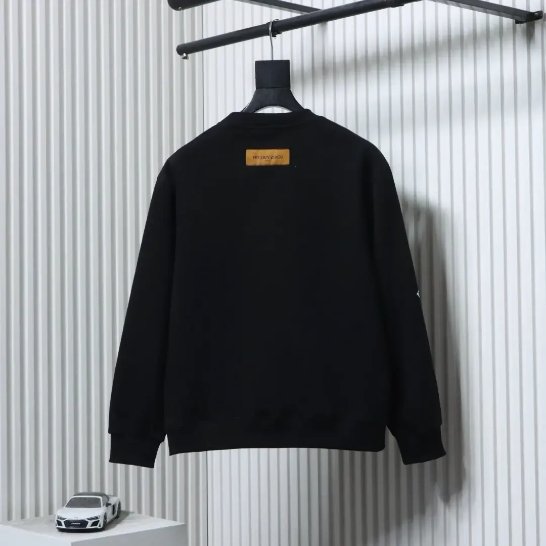 Sweatshirt With Overlapping Logo And Round Neckline - etkick reps au