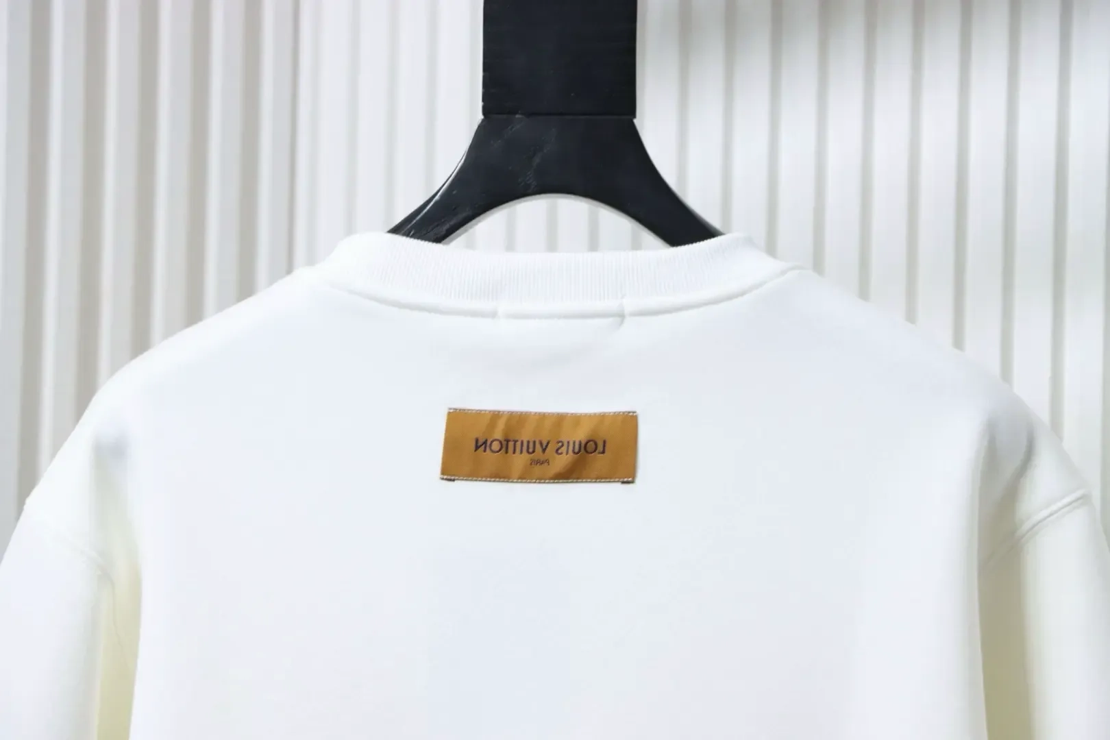 Sweatshirt With Overlapping Logo And Round Neckline - etkick reps au