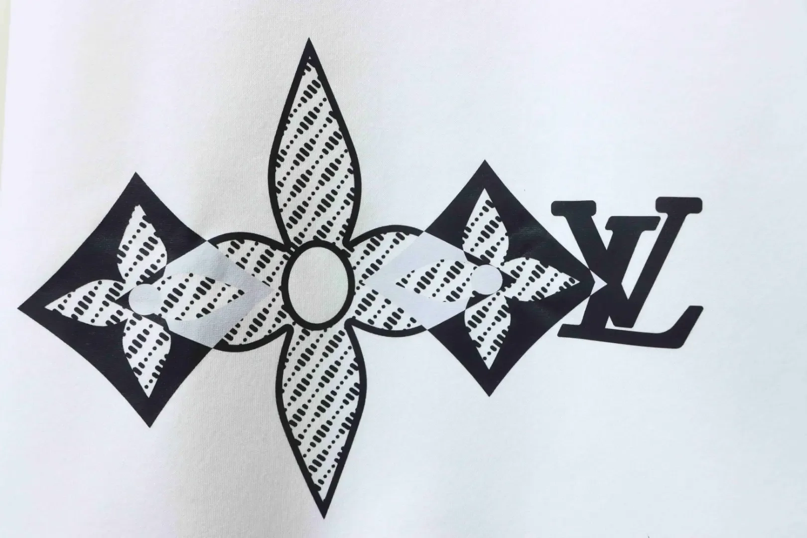 Sweatshirt With Overlapping Logo And Round Neckline - etkick reps au