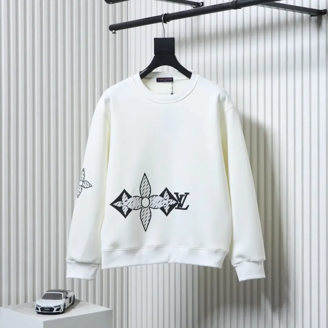 Sweatshirt With Overlapping Logo And Round Neckline - etkick reps au