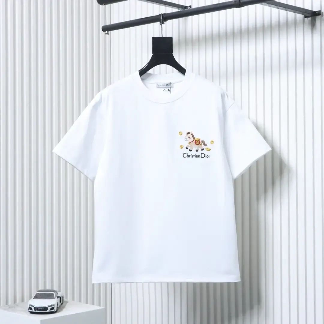 Limited Edition For The Year Of The Horse T-Shirt With Pony Embroidery - Image 3