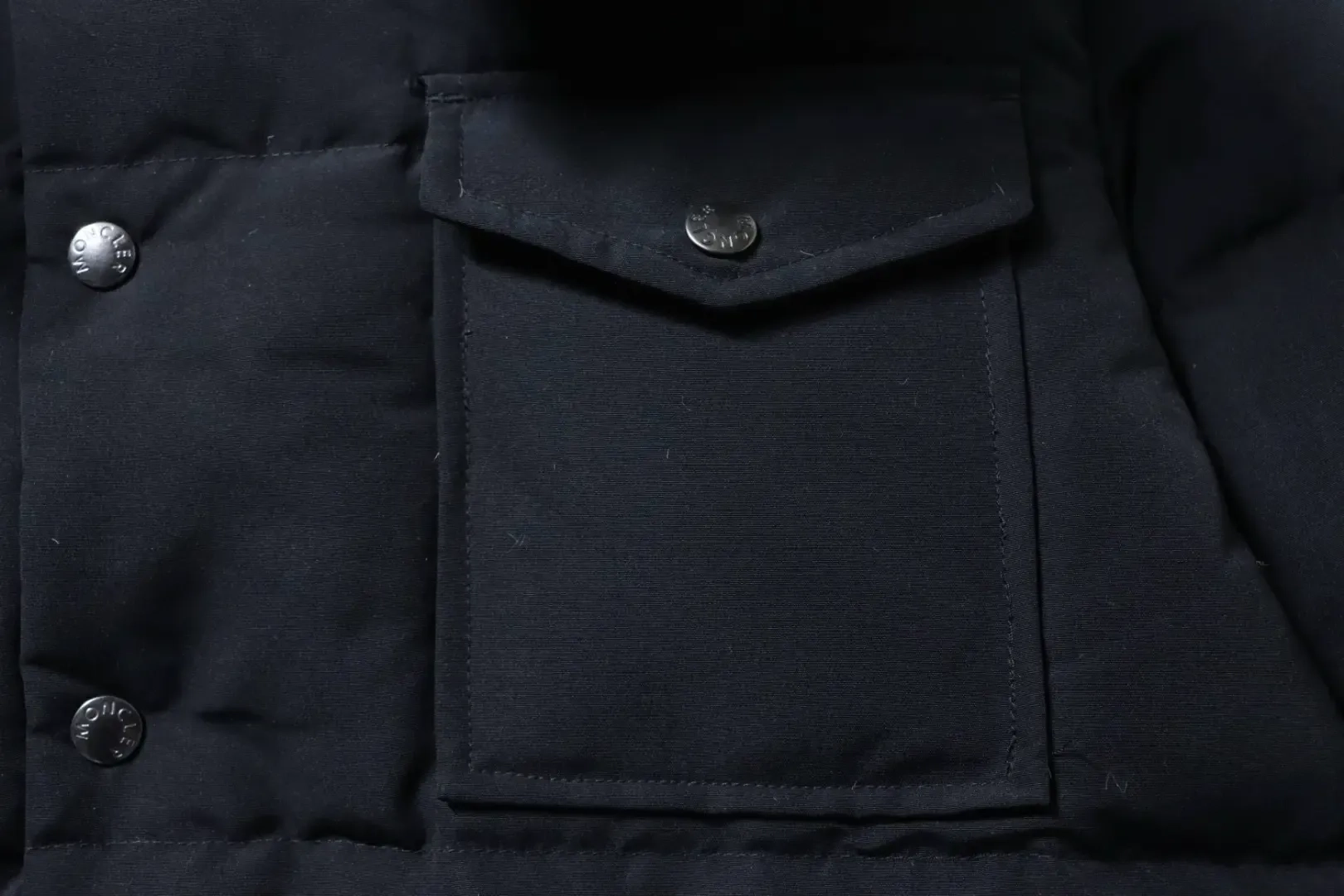 Moncler Gamme Rouge Down Jacket With Hood And Two Pockets - Image 7