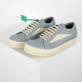 R1ck0wens RO Low-Top Shoes in Mist Blue