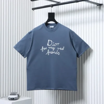 And Hylton Nel collaboration slogan embroidered short-sleeved T-shirt