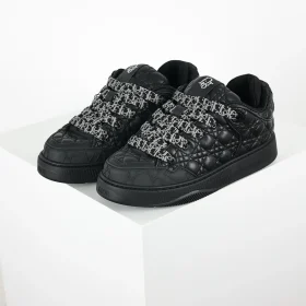 B9S Skater ERL Black quilted Cannage calfskin