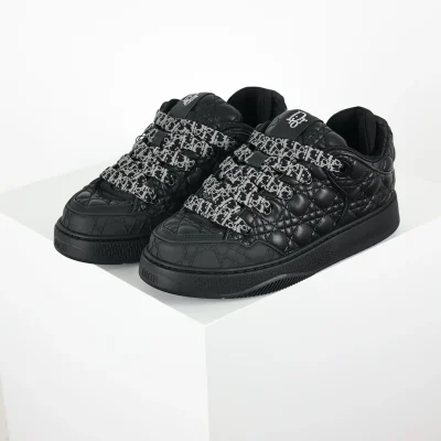 B9S Skater ERL Black quilted Cannage calfskin