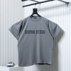 Balenciaga “Human” short-sleeved T-shirt