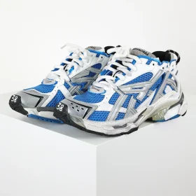 Balenciaga Runner 7 Sneakers Blue Color Block