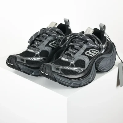 Balenciaga Unisex 6XL Mesh Polyurethane and Polyester Black